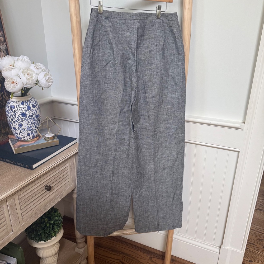 Armani Collezioni Gray linenTrousers